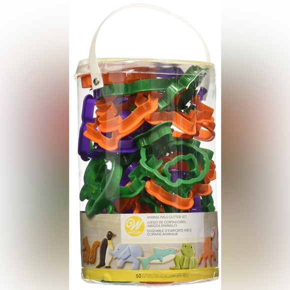 Wilton Animal Cookie Cutters 50pc - Picture 1 of 6